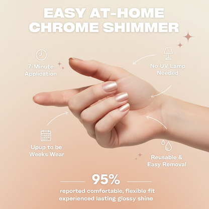 Ohglow Short Round Soft Gel Press Ons