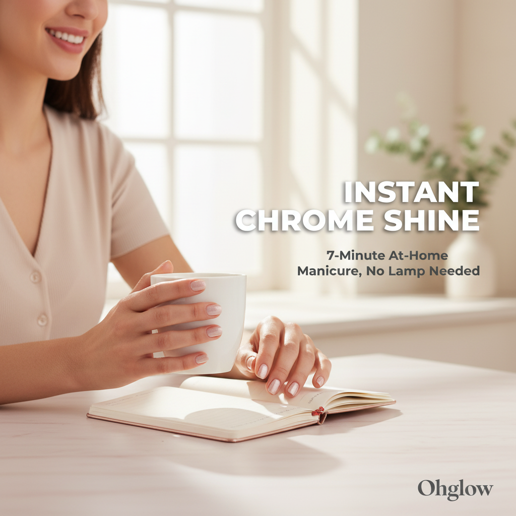 Ohglow Short Round Soft Gel Press Ons